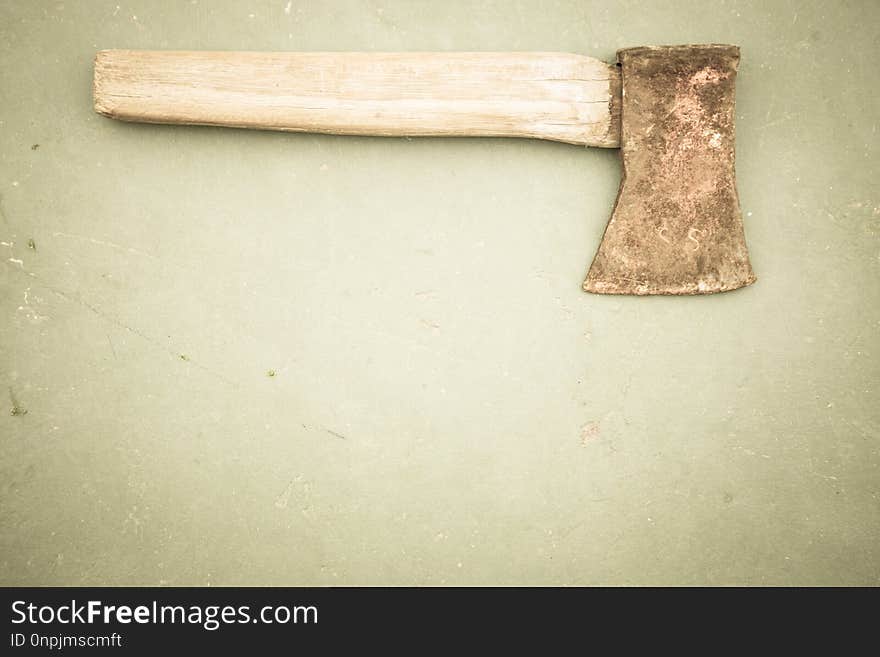 Axe, Hatchet, Antique Tool, Tool