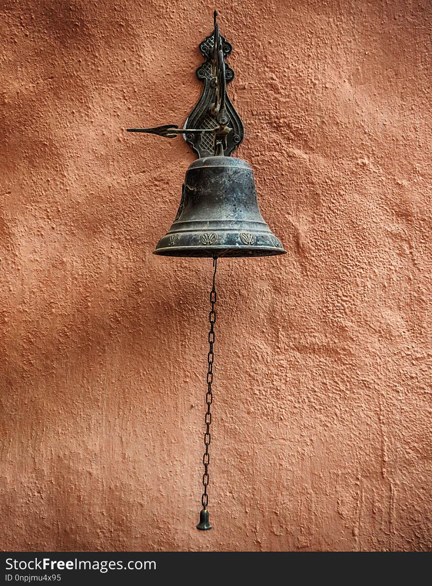 Bell, Wall, Church Bell, Ghanta