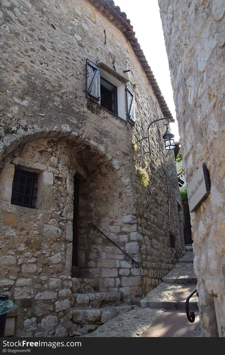 Alley, Medieval Architecture, Town, Village