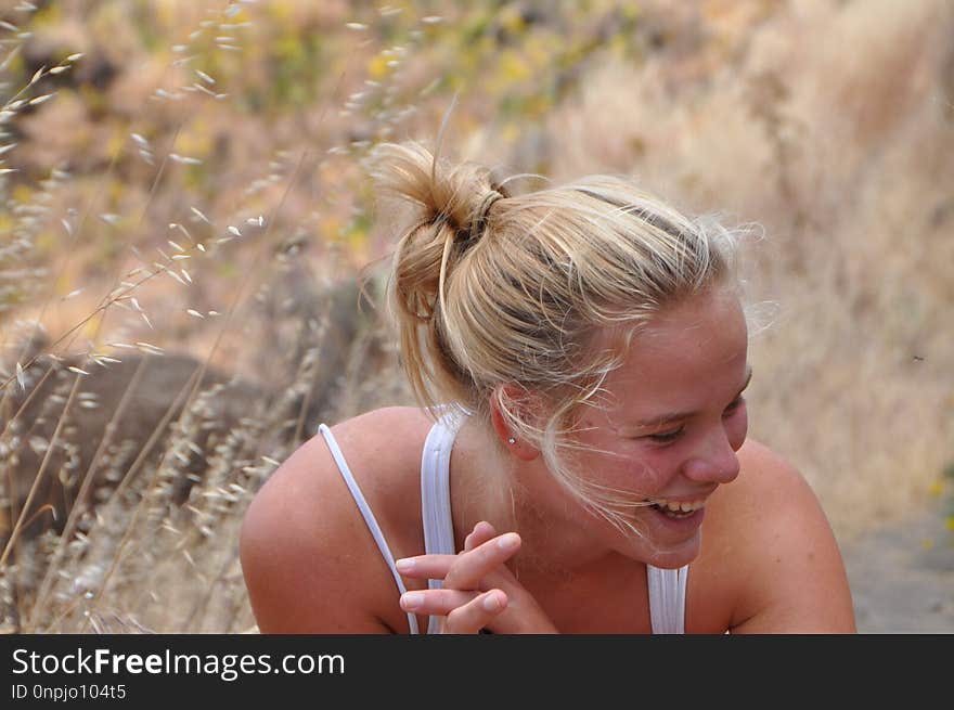 Human Hair Color, Girl, Blond, Fun