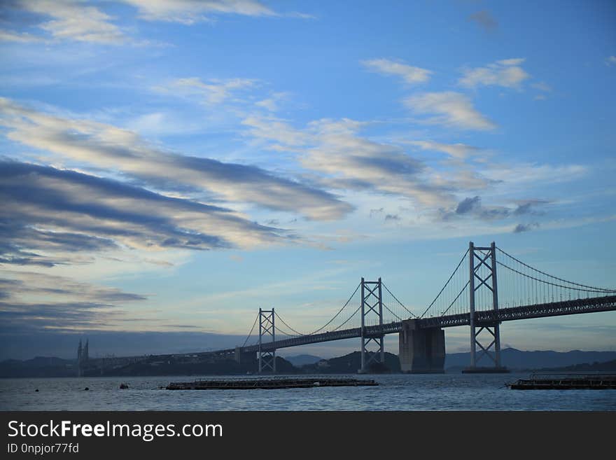 Bridge, Sky, Cloud, Fixed Link