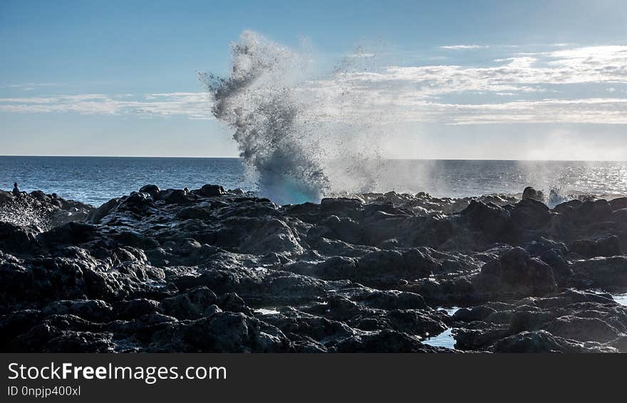 Sea, Wave, Ocean, Wind Wave