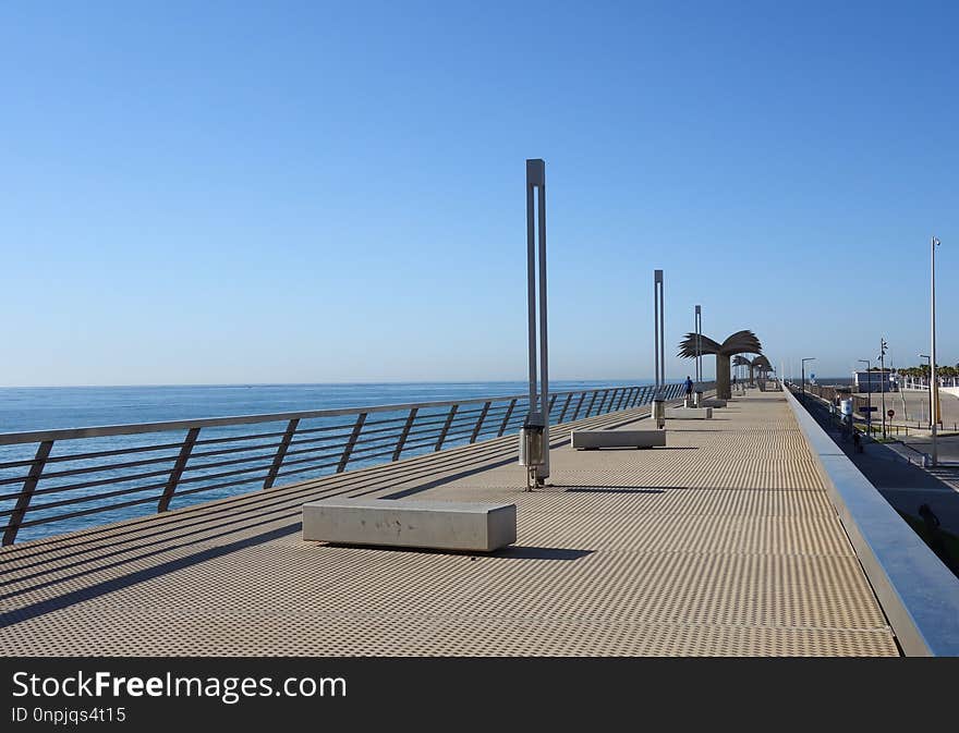 Sea, Sky, Fixed Link, Boardwalk