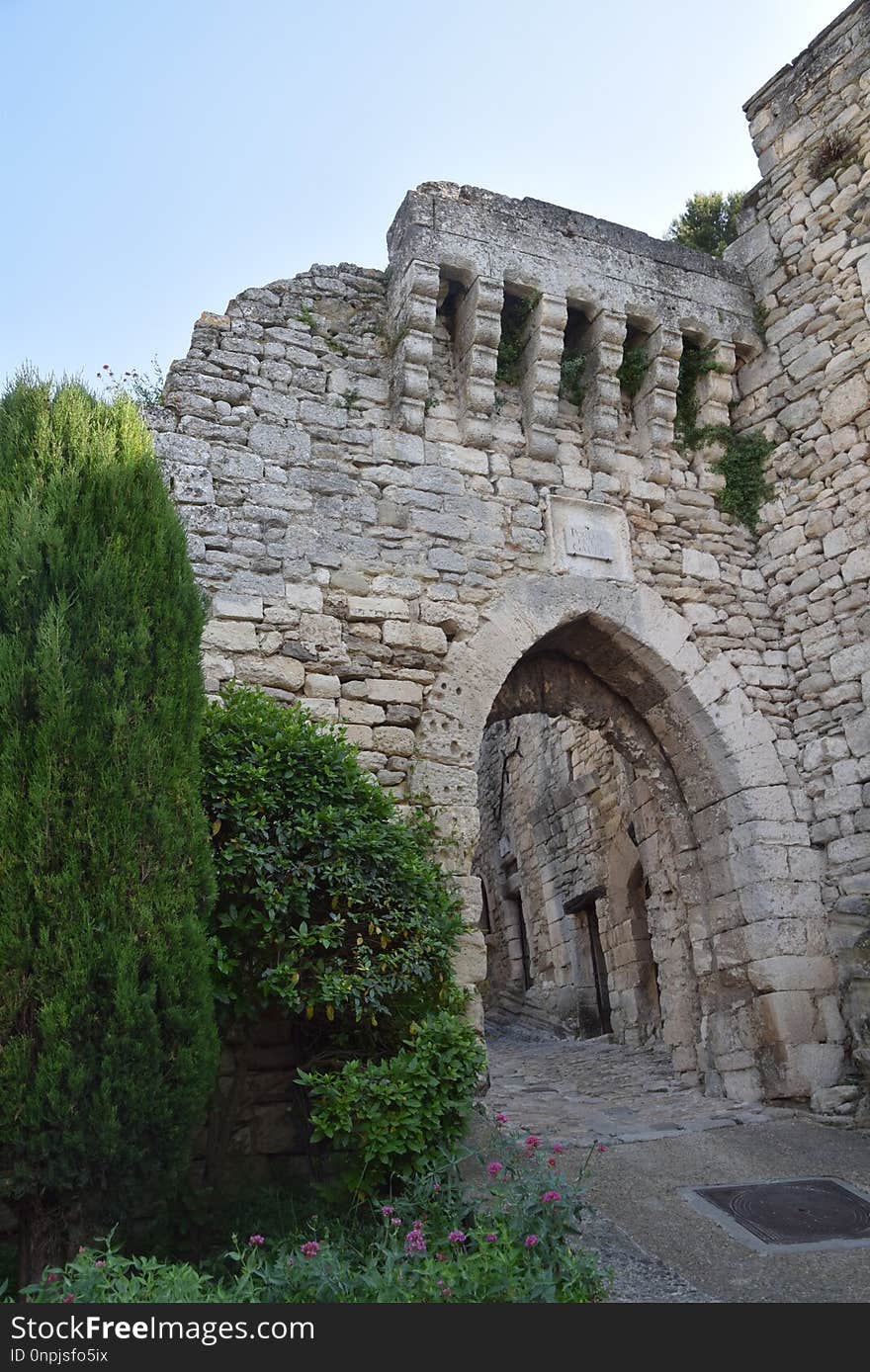 Ruins, Wall, Historic Site, Archaeological Site