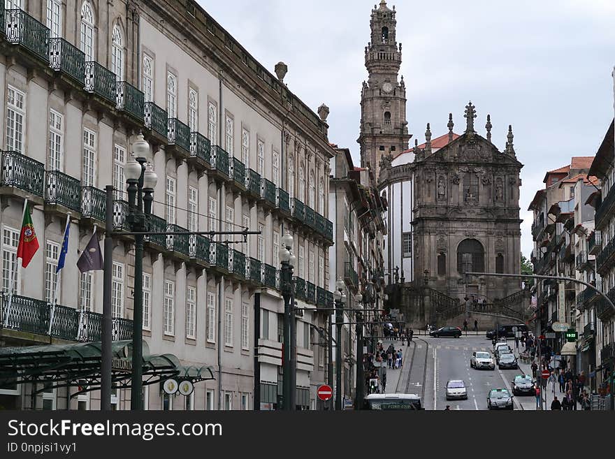 Town, Building, Landmark, City