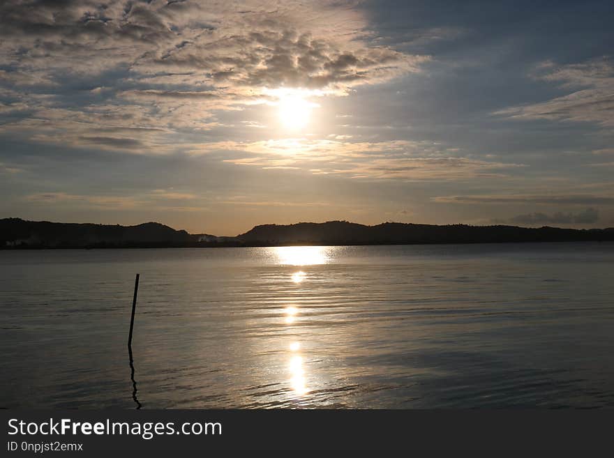 Sky, Horizon, Reflection, Sunset