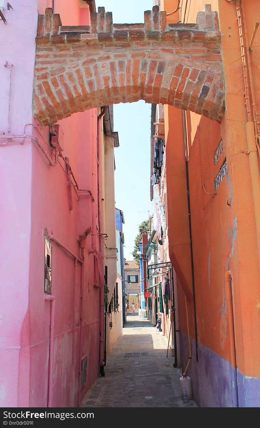 Alley, Town, Arch, Neighbourhood