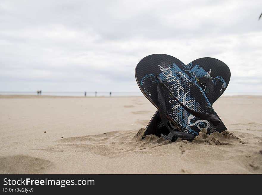 Sand, Vacation, Shoe, Beach