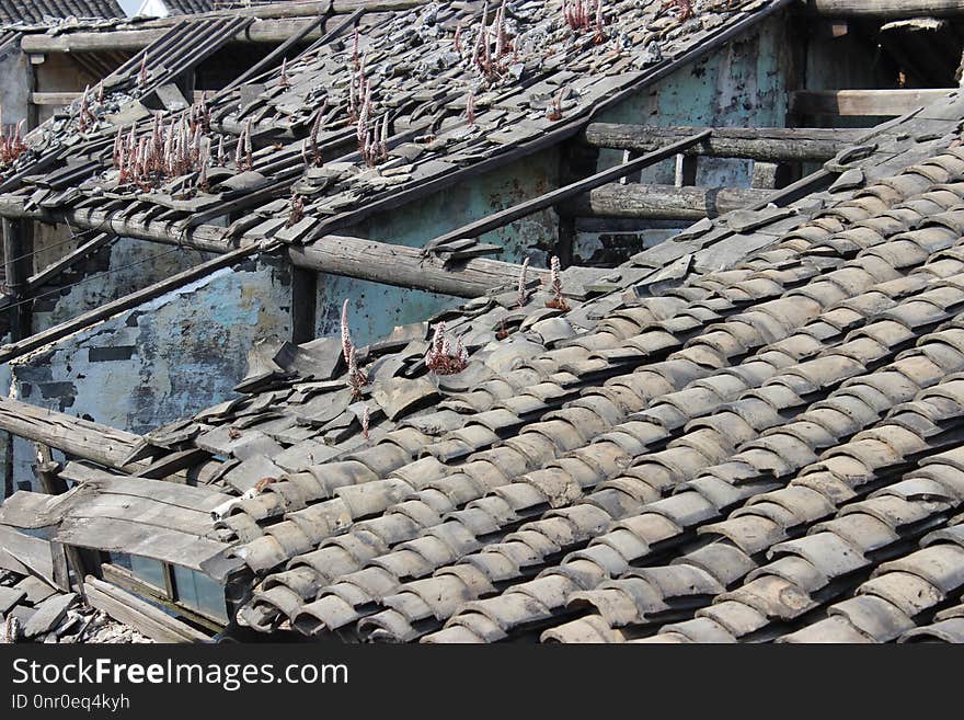 Rubble, Metal, Earthquake, Scrap