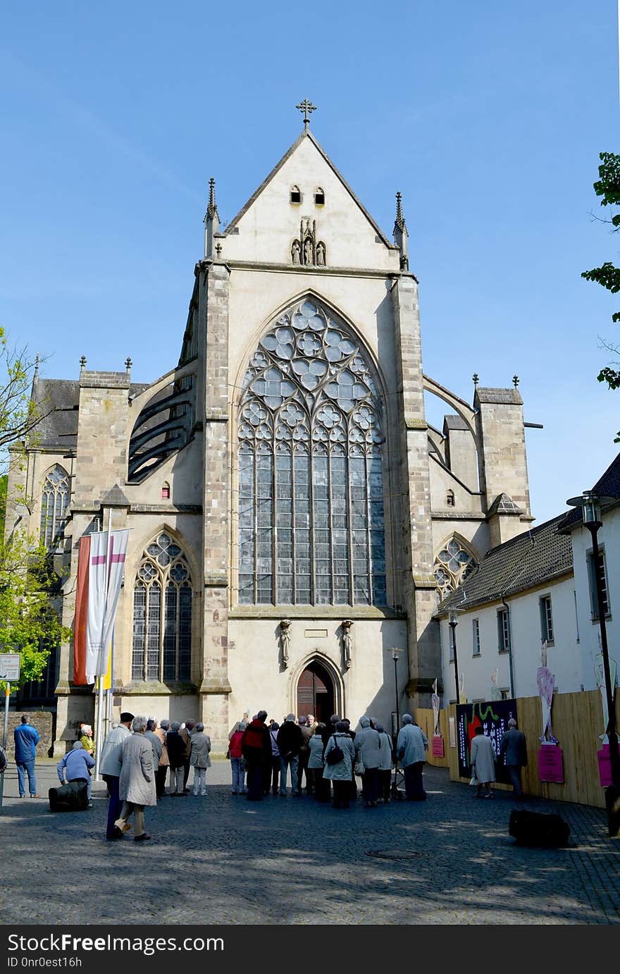 Building, Town, Church, Neighbourhood