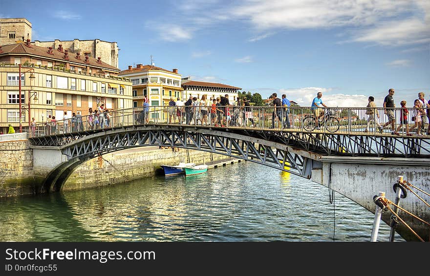 Waterway, Canal, Town, City