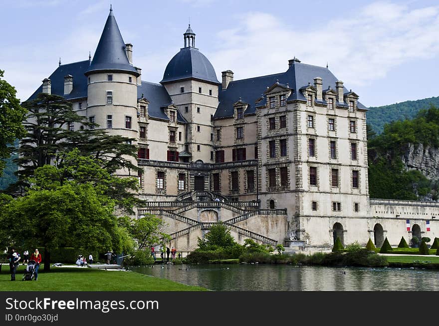 Château, Building, Medieval Architecture, Water Castle