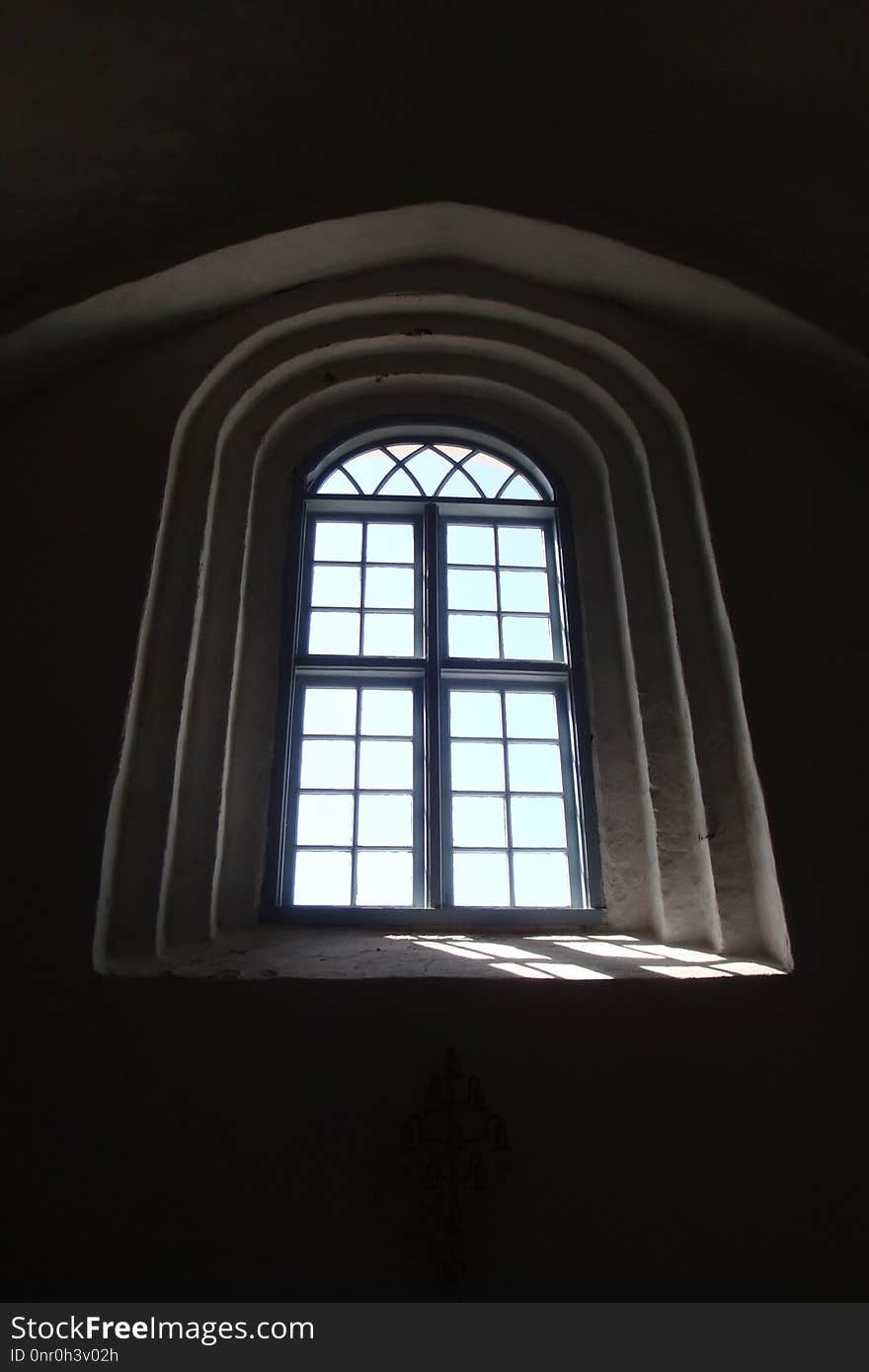 Arch, Window, Structure, Light