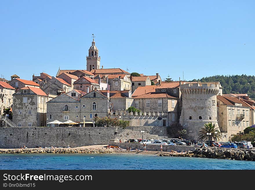 Sky, Town, City, Sea