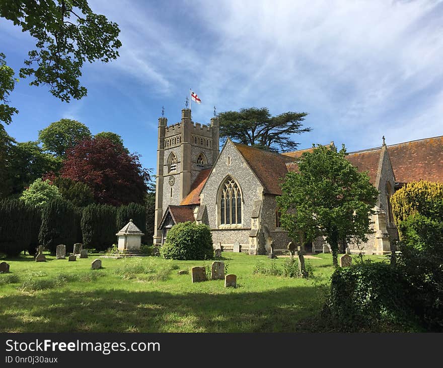 Sky, Church, Estate, Tree