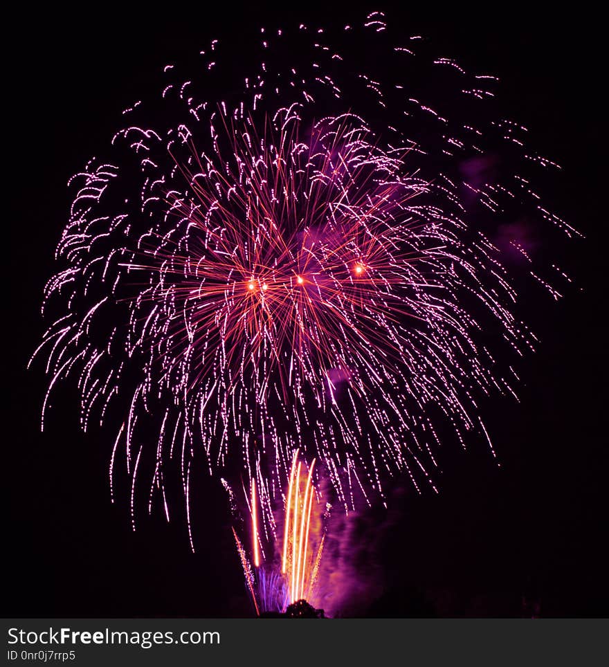 Fireworks, Event, Darkness, Sky