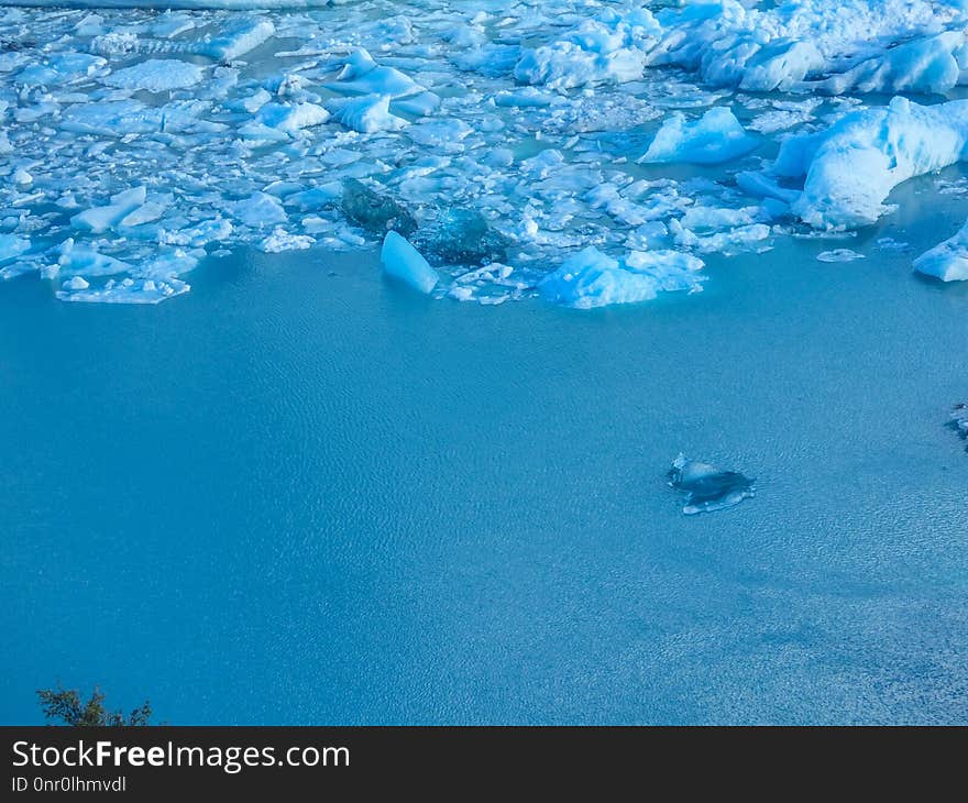 Blue, Aqua, Arctic Ocean, Glacial Lake