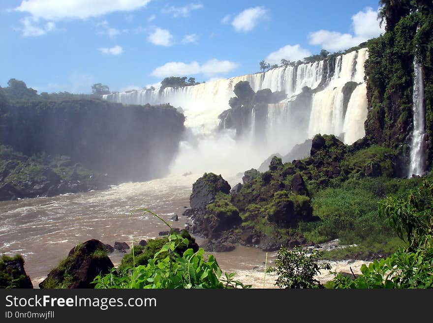 Waterfall, Nature, Nature Reserve, Body Of Water