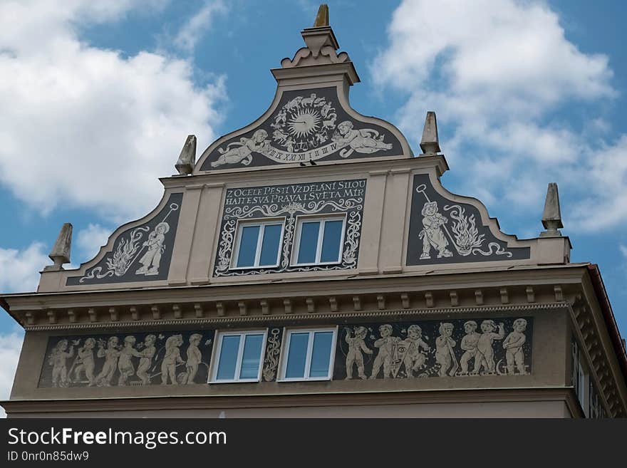 Landmark, Sky, Building, Château