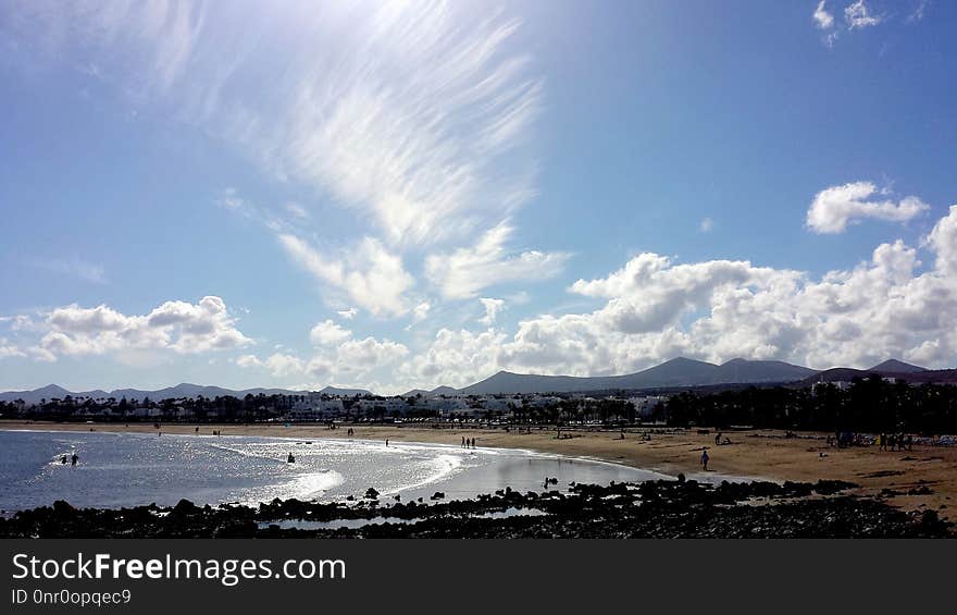 Sky, Cloud, Sea, Horizon