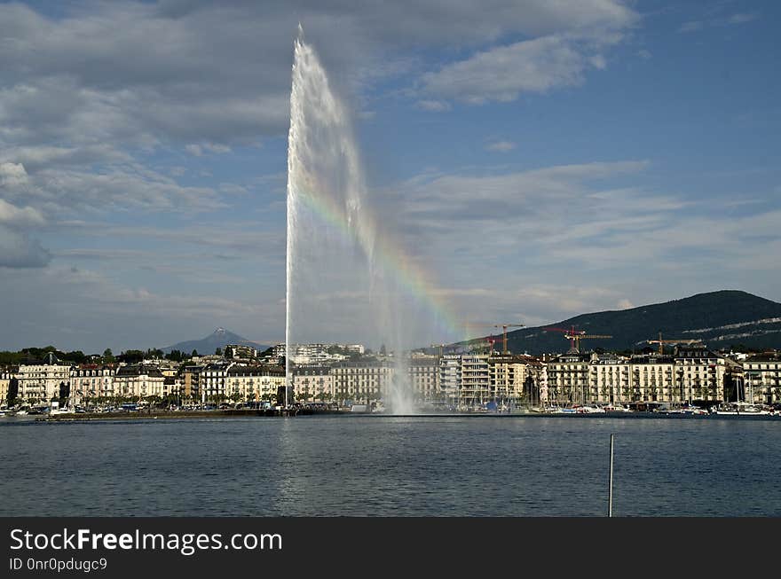 Sky, Landmark, Water Feature, Daytime