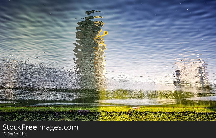 Water, Reflection, Water Resources, Sky