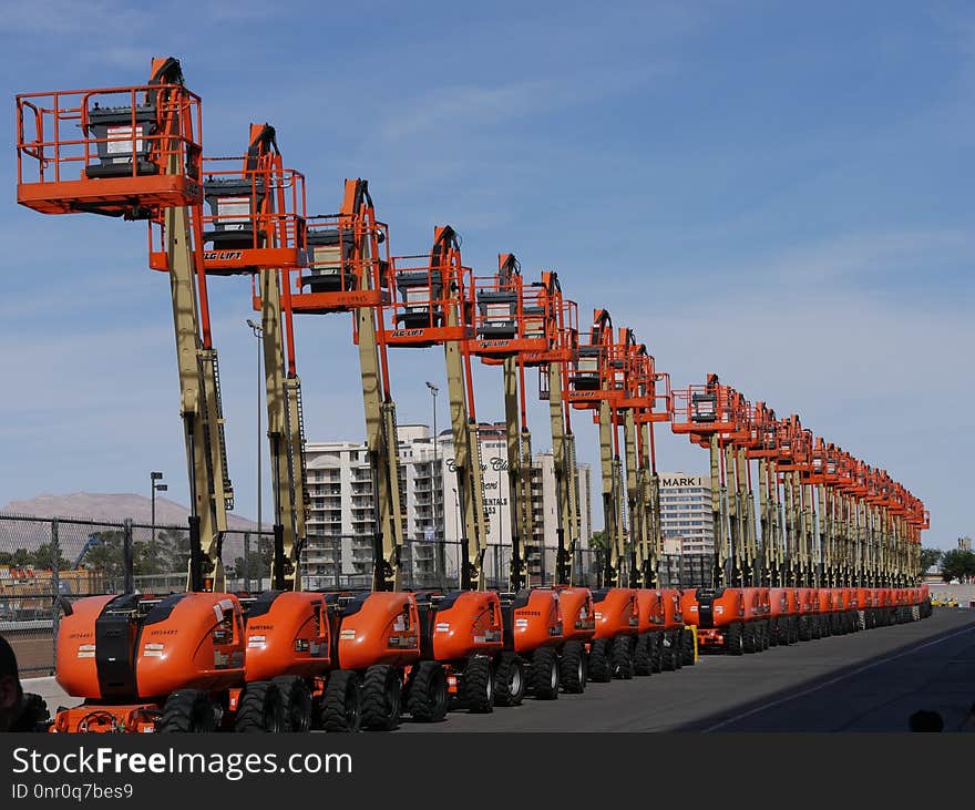 Transport, Freight Transport, Sky, Construction Equipment