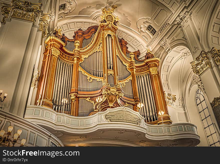 Landmark, Pipe Organ, Organ Pipe, Building