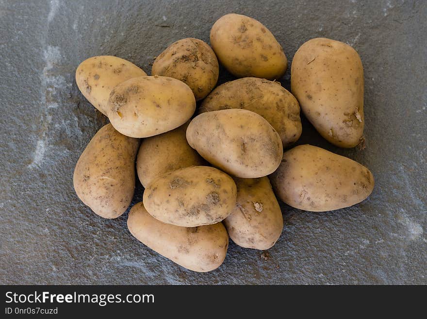 Root Vegetable, Potato, Yukon Gold Potato, Produce