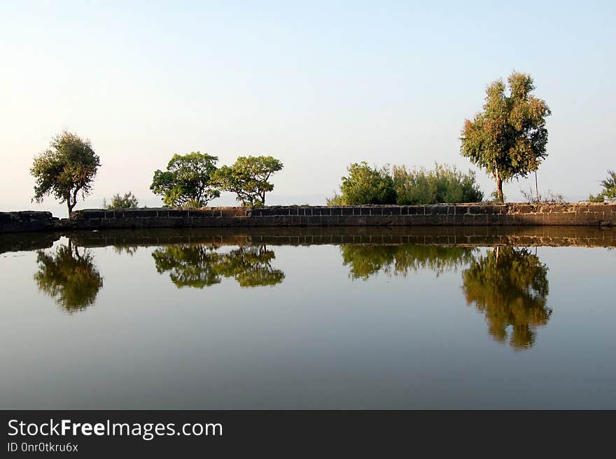 Reflection, Waterway, Water, Body Of Water