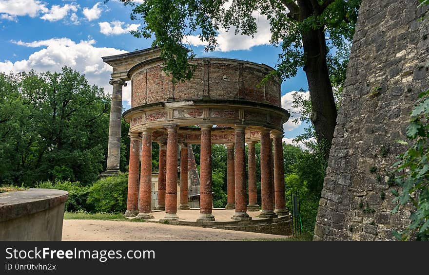 Historic Site, Archaeological Site, Medieval Architecture, Column