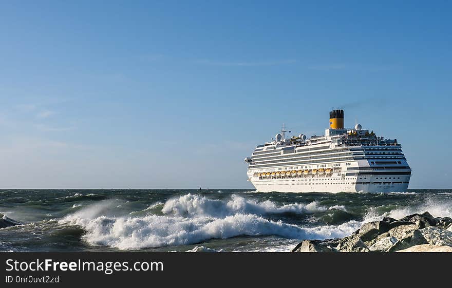 Cruise Ship, Passenger Ship, Water Transportation, Ship