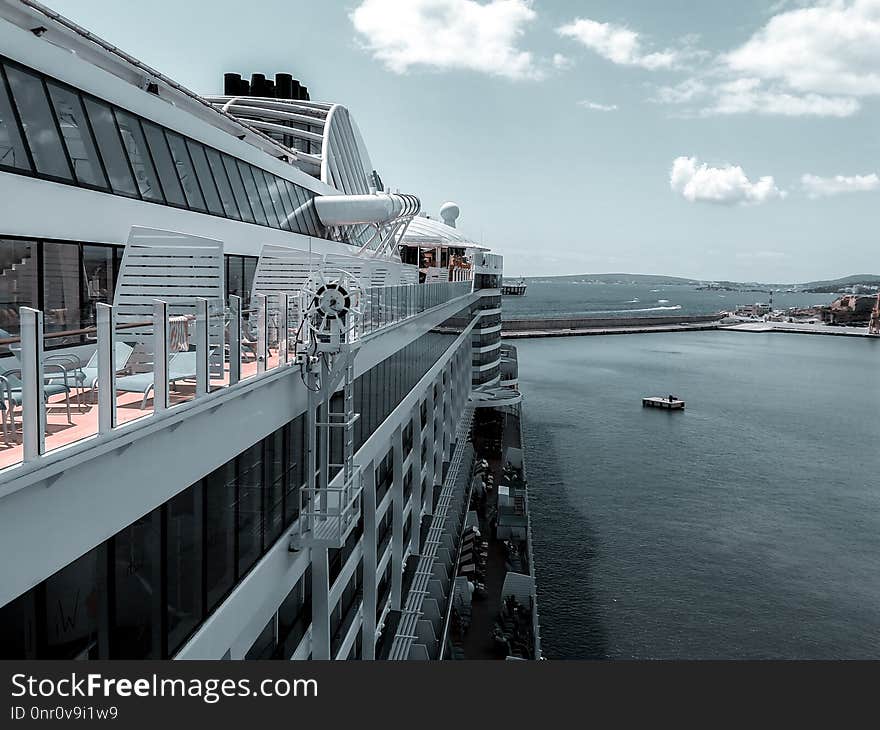 Waterway, Passenger Ship, Ship, Sea