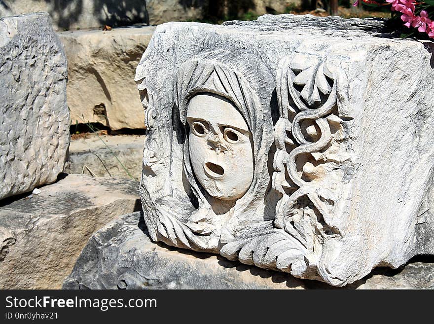 Stone Carving, Carving, Sculpture, Temple