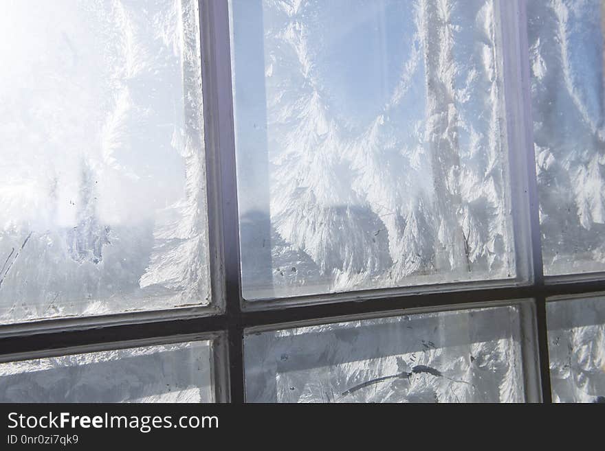 Sky, Window, Freezing, Winter