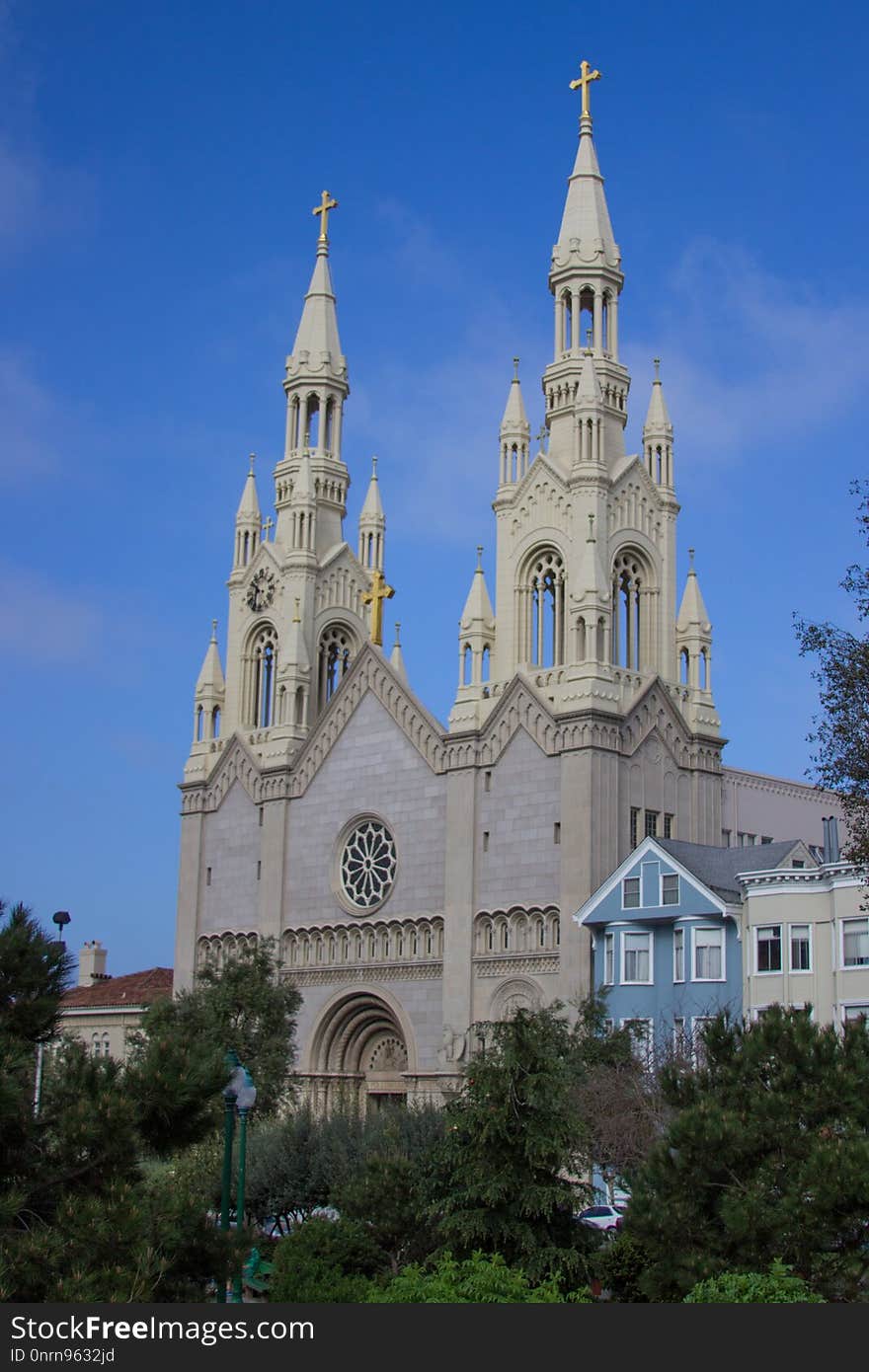 Landmark, Building, Cathedral, Medieval Architecture