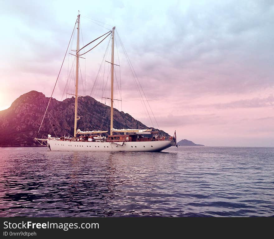 Sailing Ship, Tall Ship, Sea, Sky