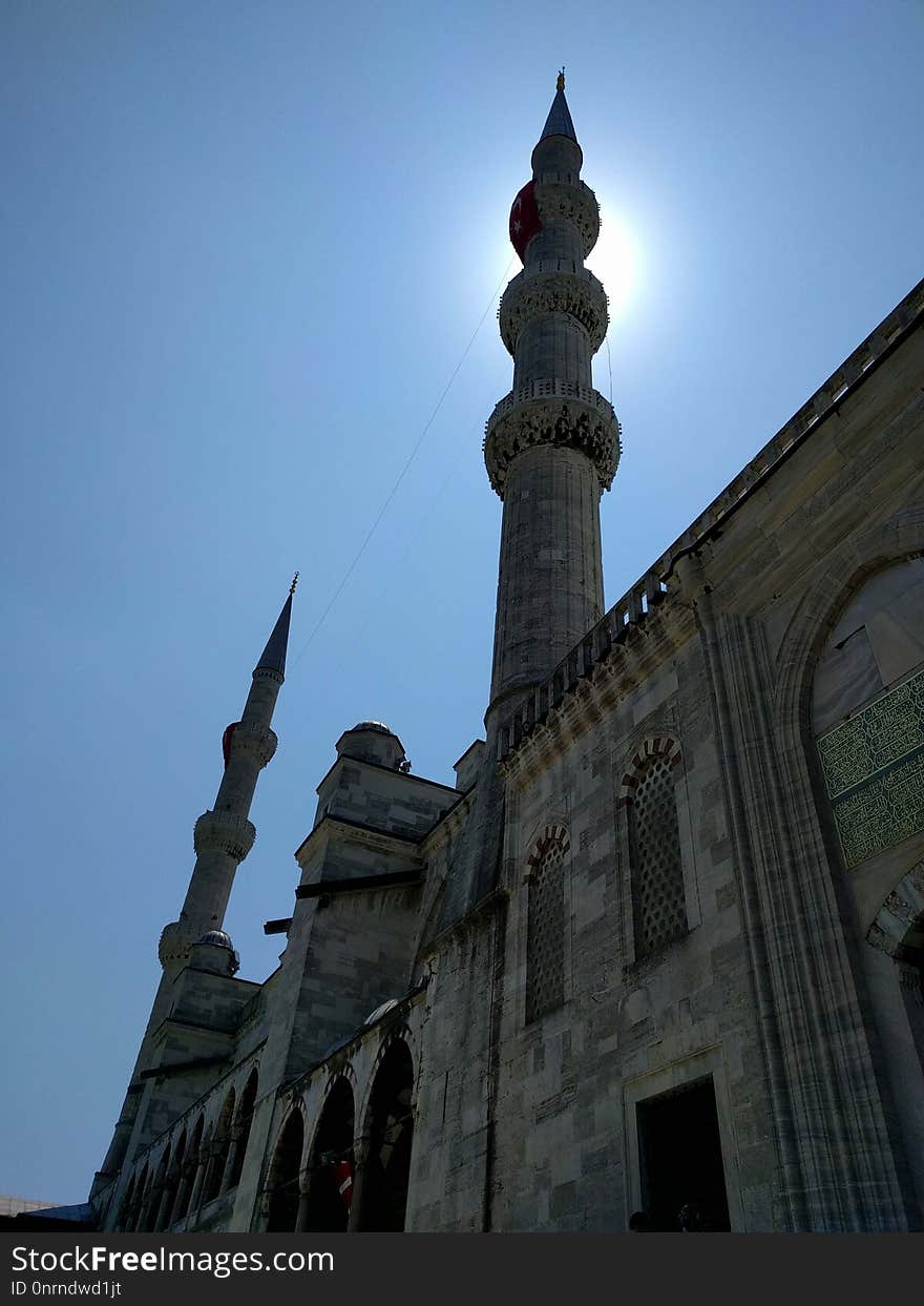 Landmark, Sky, Spire, Building