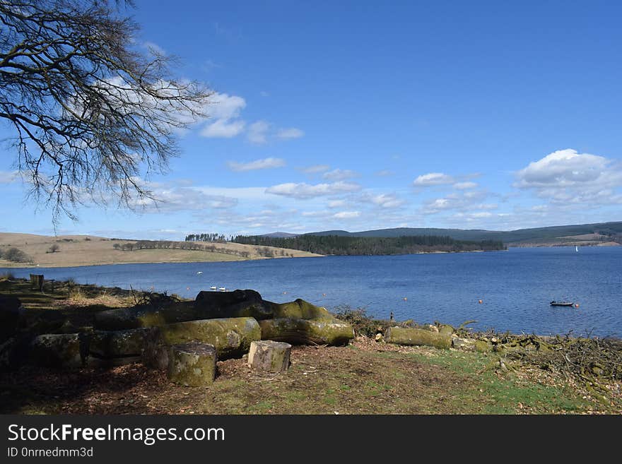 Loch, Sky, Coast, Highland