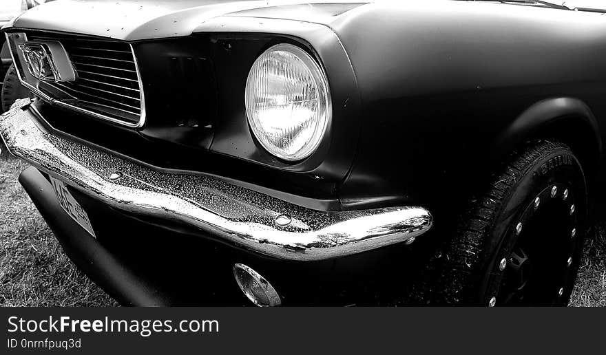 Car, Motor Vehicle, Black And White, Vehicle