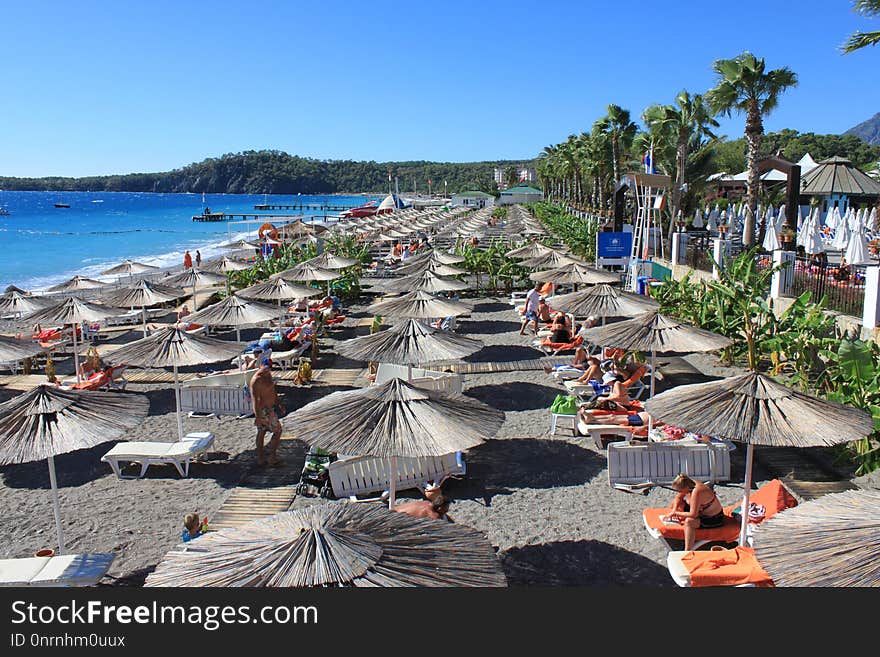 Beach, Tourism, Resort, Coast