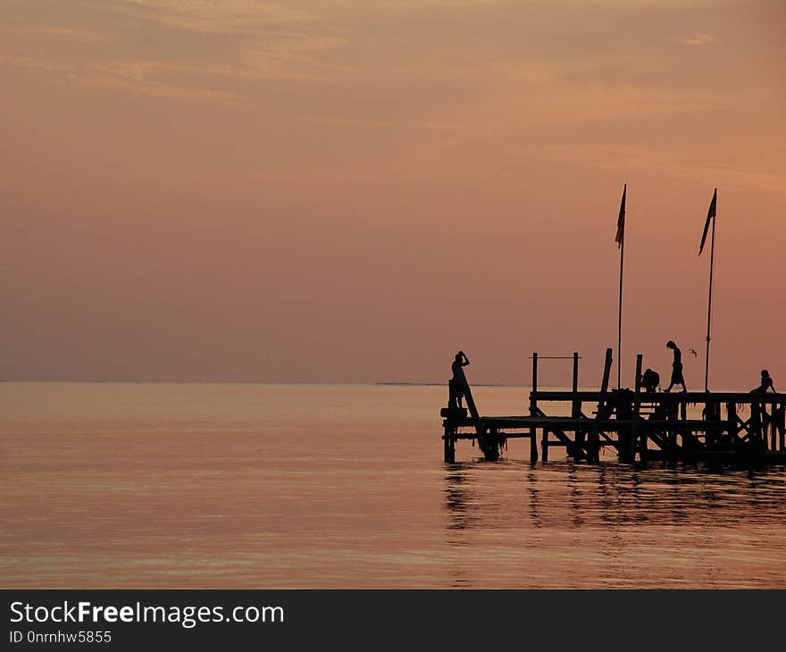 Horizon, Sea, Body Of Water, Calm