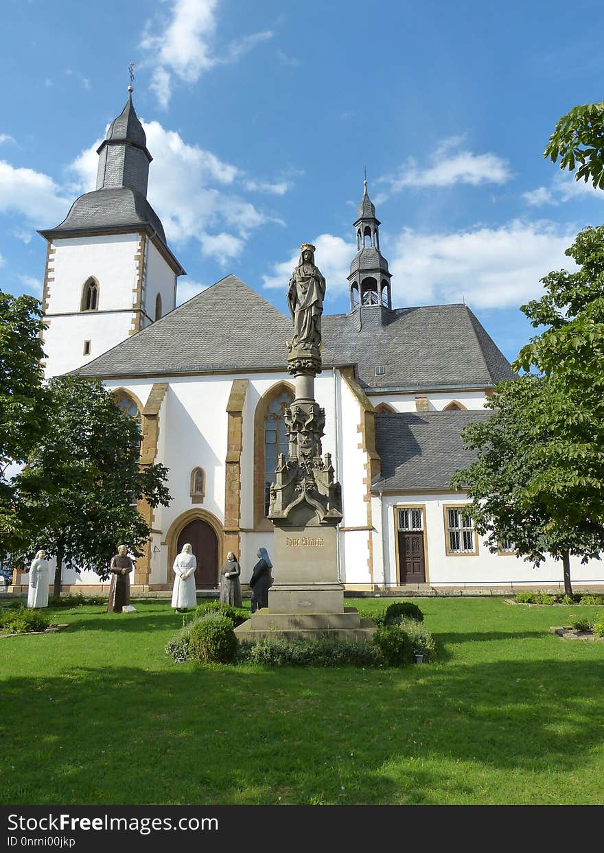 Estate, Place Of Worship, Church, Château