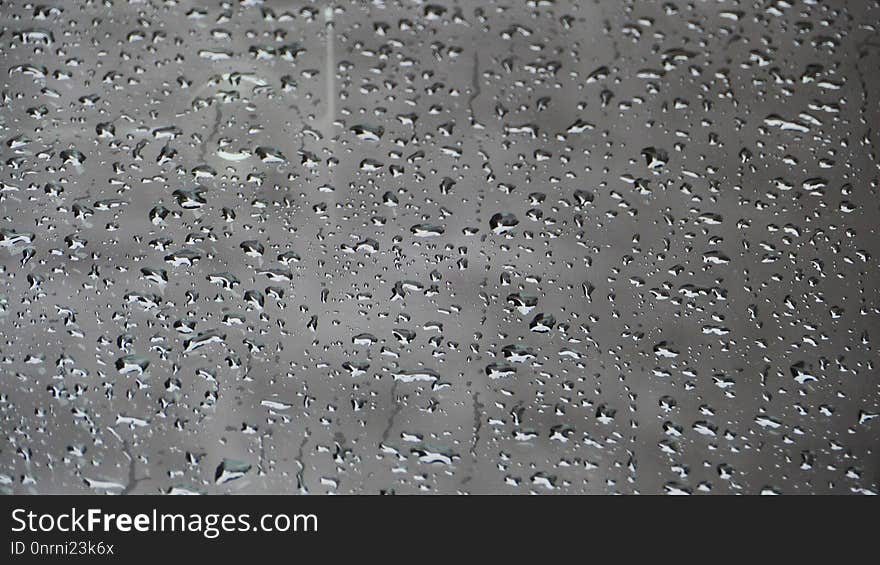 Water, Drop, Black And White, Road Surface