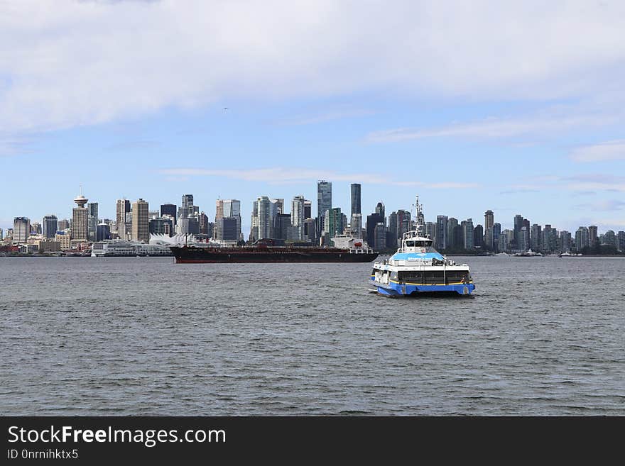 Skyline, Water Transportation, Water, City