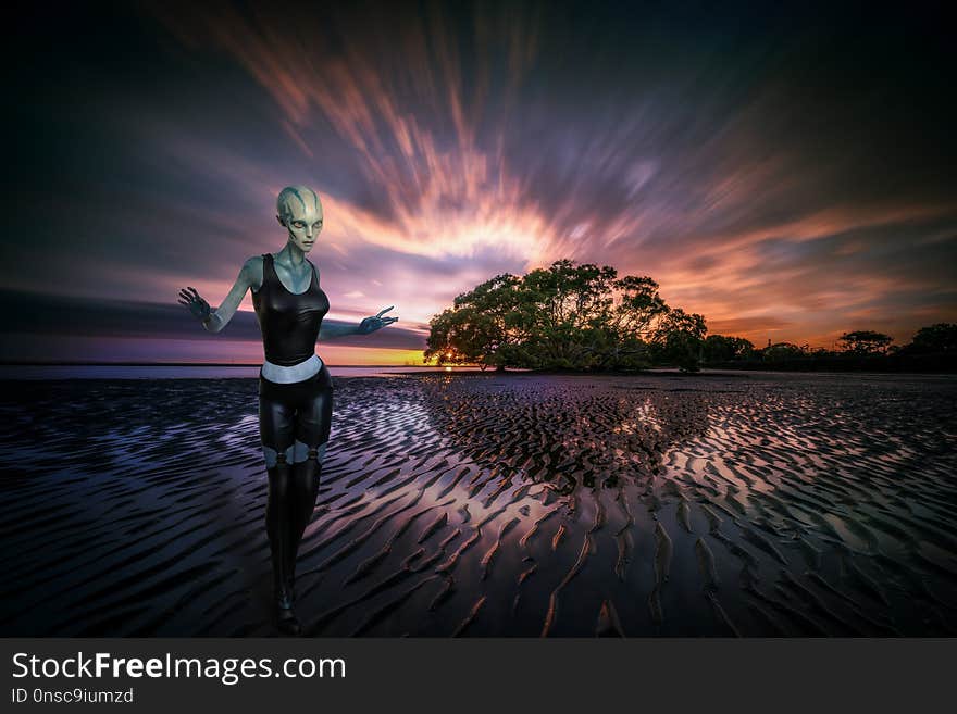 Water, Reflection, Nature, Sky