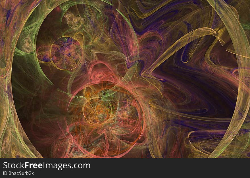 Fractal Art, Art, Psychedelic Art, Organism