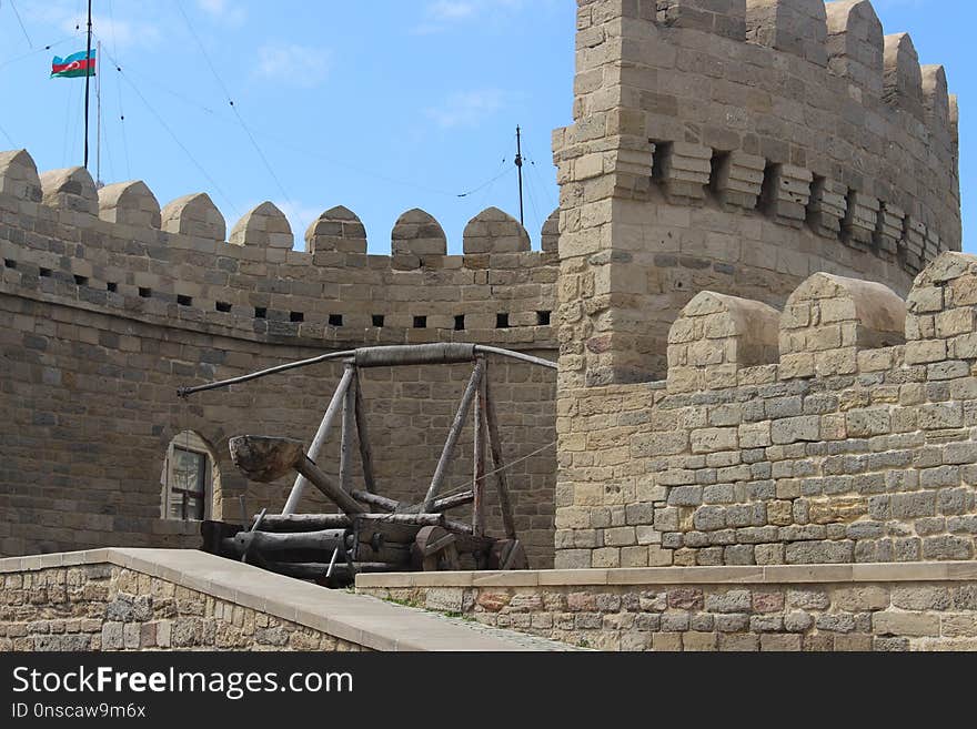 Historic Site, Fortification, Medieval Architecture, Wall