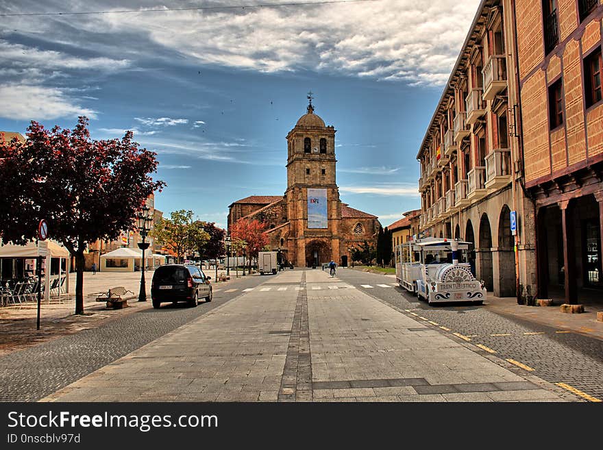 Sky, Town, Landmark, City