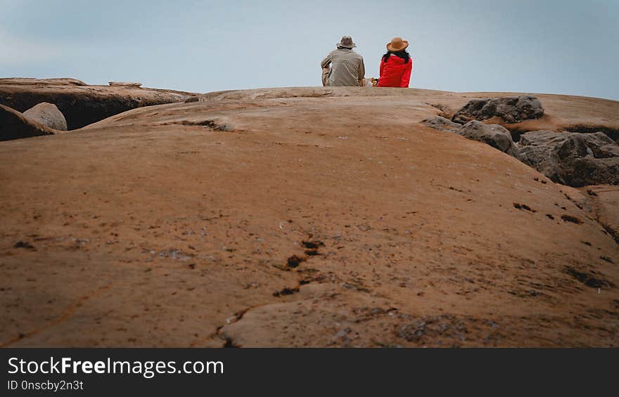 Rock, Badlands, Desert, Wadi